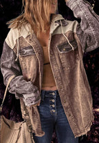 Corduroy jas - stijlvolle retro damesouterwear