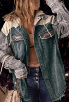 Corduroy jas - stijlvolle retro damesouterwear