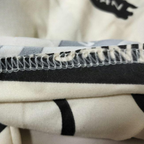 2-delig loungewear set - witte nachtkleding met print voor dames