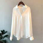 Premium zijden blouse - verfijnde dames top