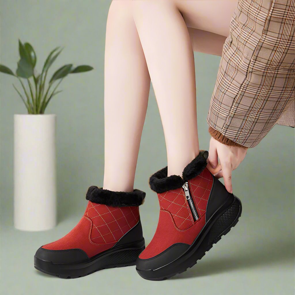 Waterdichte orthopedische winterboots - trendy damesfootwear