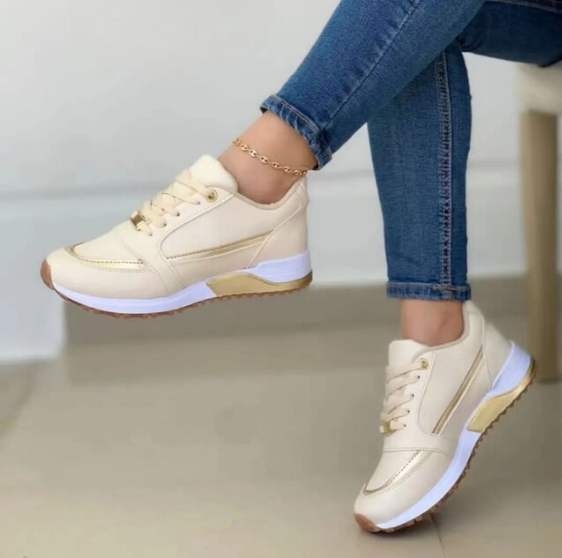 Dames sneakers - lichte casual schoenen voor dagelijks gebruik - Bakkermode.nl