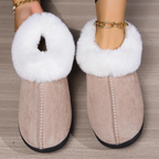 Dames slippers - warme en zachte binnenschoenen