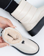 Chique sneeuwlaarzen - dames geïsoleerde winterboots