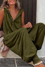 Dames jumpsuit met relaxte pasvorm - zachte stof casual wear