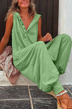 Dames jumpsuit met relaxte pasvorm - zachte stof casual wear