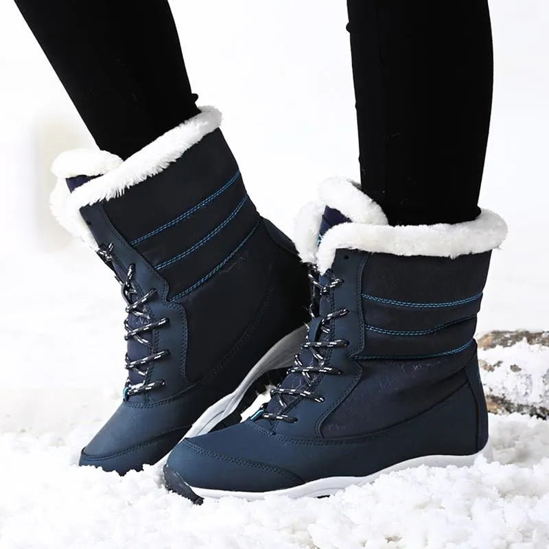 Waterdichte winterboots - geïsoleerde dames sneeuwboots