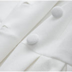 Dubbelrijige trenchcoat - elegante damesbovenkleding - Bakkermode.nl