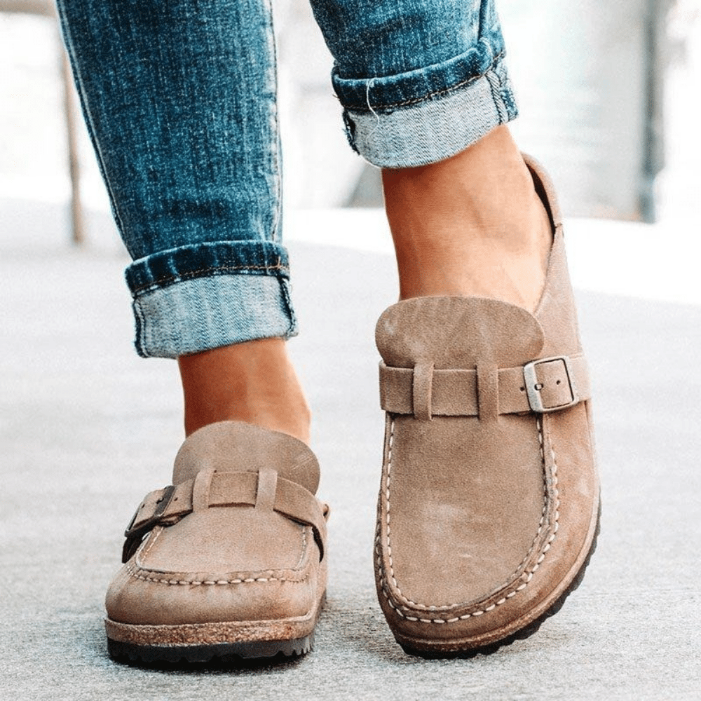 Dames casual loafers - gezellige suede instappers voor chique dagelijkse looks