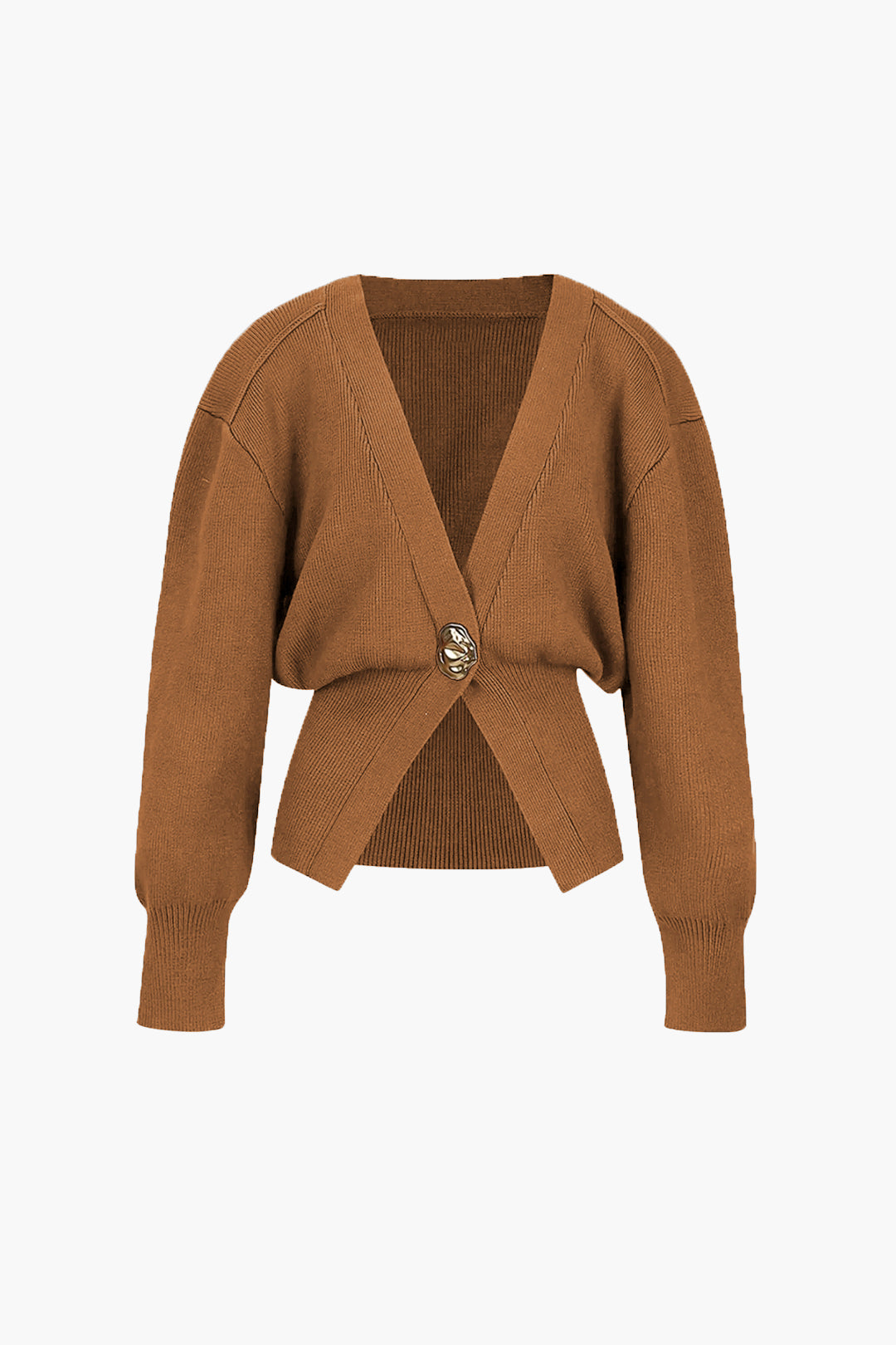 Dames cardigan met elegante knoopdetails - relaxte trui voor casual en formele gelegenheden