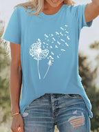 Dames casual t-shirt met relaxte pasvorm - een onmisbaar item voor elke garderobe
