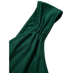 Dames casual wikkeljurk - gezellige midi jurk voor speciale gelegenheden, flatterende pasvorm in veelzijdige stijl