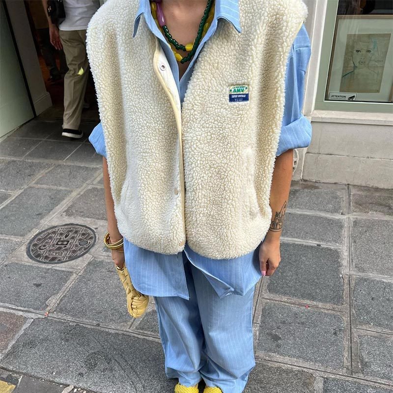 Dames gilet zonder mouwen - zachte laagjes voor een casual chique look