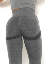 Dames hoge taille leggings – stretchy actievewear in zwart