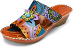 Dames orthopedische teenslippers - boho design met traagschuimzool voor casual uitjes