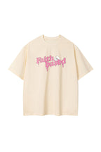 Dames oversized t-shirt - relaxte fit met faith-based grafische print voor dagelijkse casual stijl