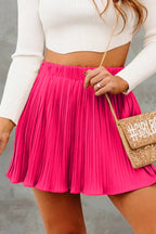 Vrouwen plissérok met een elegante hoge taille - veelzijdige stijl voor casual of formele gelegenheden