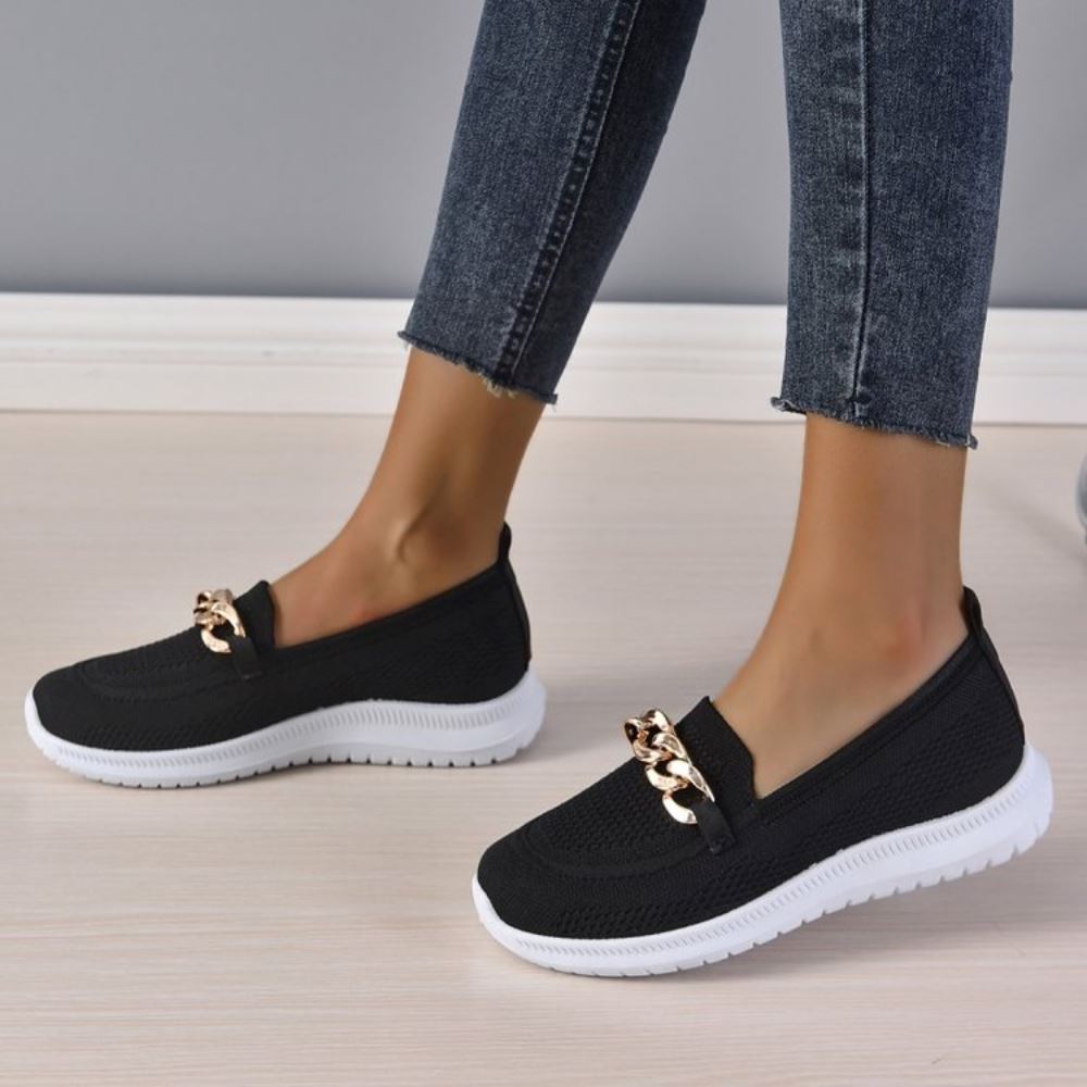 Dames hardloopschoenen lichte slip-on sneakers - ademend en elegant schoeisel voor elke dag