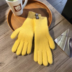 Gebreide winterhandschoenen - comfortabele dames handschoenen voor dagelijks gebruik - Bakkermode.nl