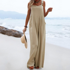 Jumpsuit - trendy casual damesoverall met zakken