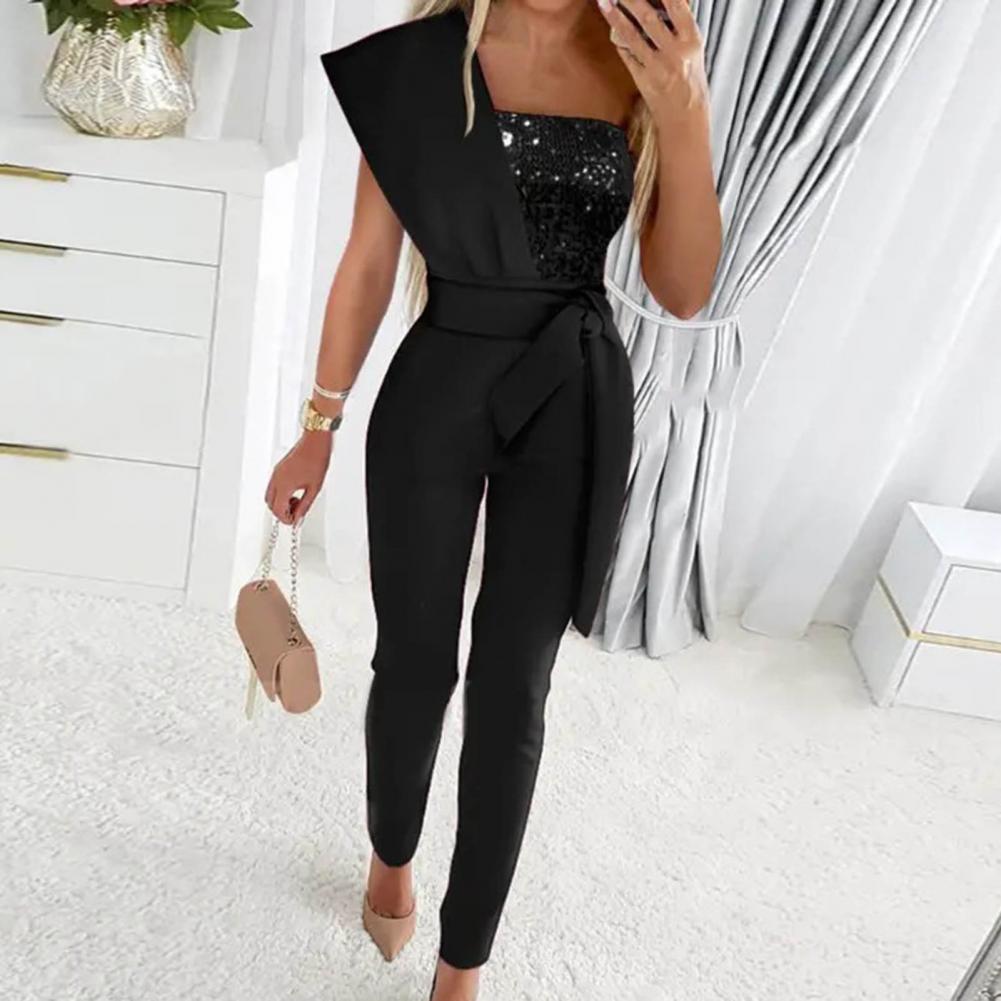 Versierd jumpsuit - elegante avondkleding voor vrouwen