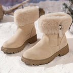 Dames enkellaarsjes - warme en gezellige winterfootwear