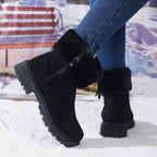 Dames enkellaarsjes - warme en gezellige winterfootwear