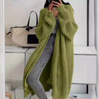 Losse gebreide dames cardigan - trendy streetwear stijl in diverse kleuren - Bakkermode.nl