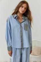 2-delige casual pyjama set - relaxte dames slaapmode - Bakkermode.nl