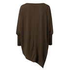Dames oversized top - stijlvolle lange mouw tuniek voor dagelijks gebruik