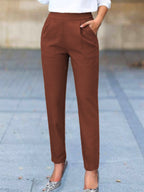 Dames tailored trousers - elegante kantoorlook voor veelzijdige outfits