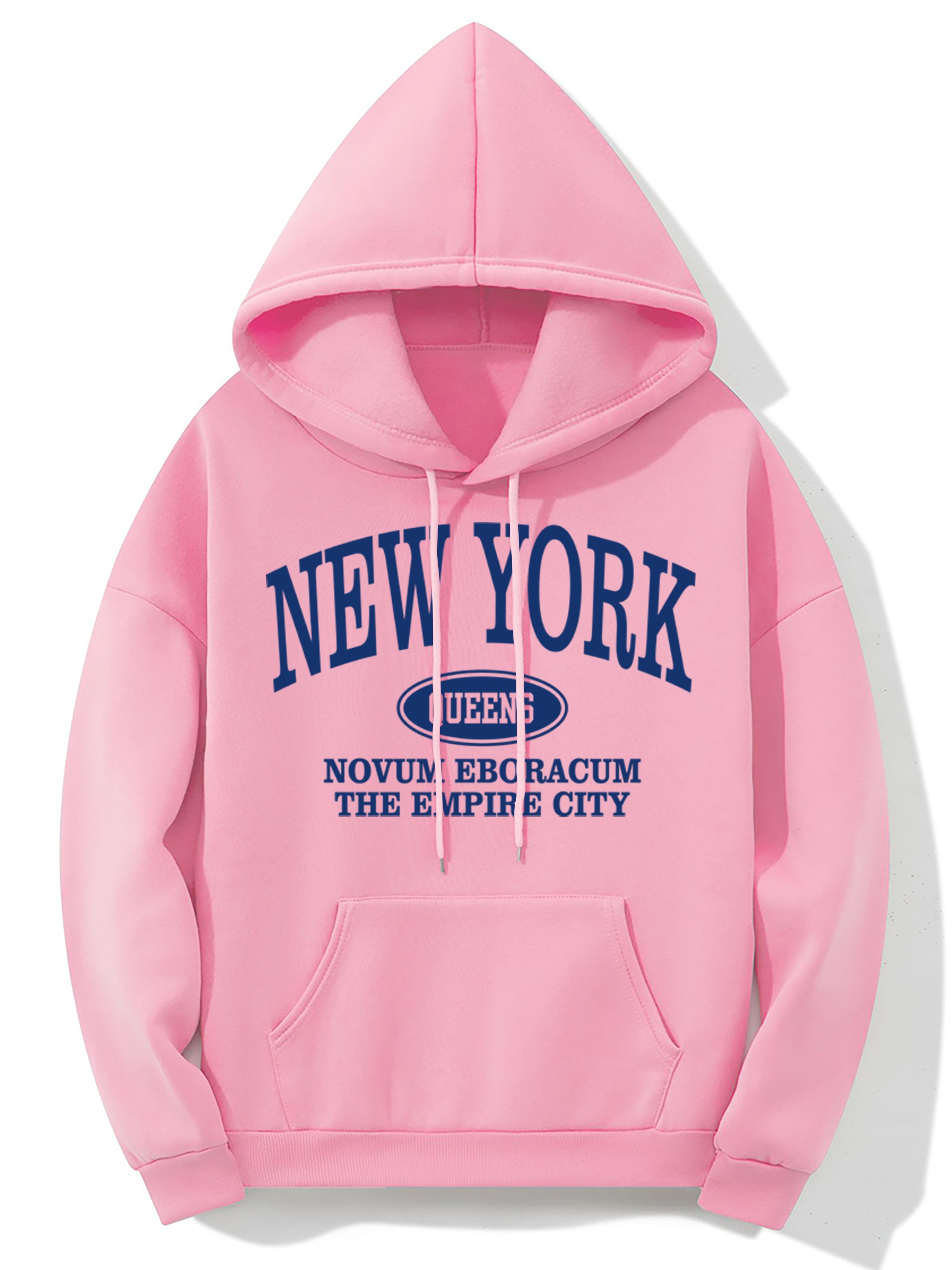 Hoodie met new york opdruk - gezellige dames sweatshirt