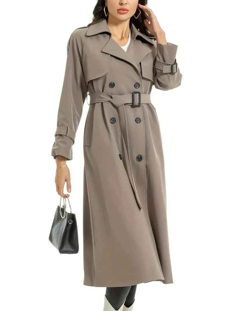 Trenchcoat - klassieke damesouterwear met ceintuur