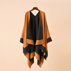 Reversible sjaal - elegante twee-kleurige dameswrap - Bakkermode.nl