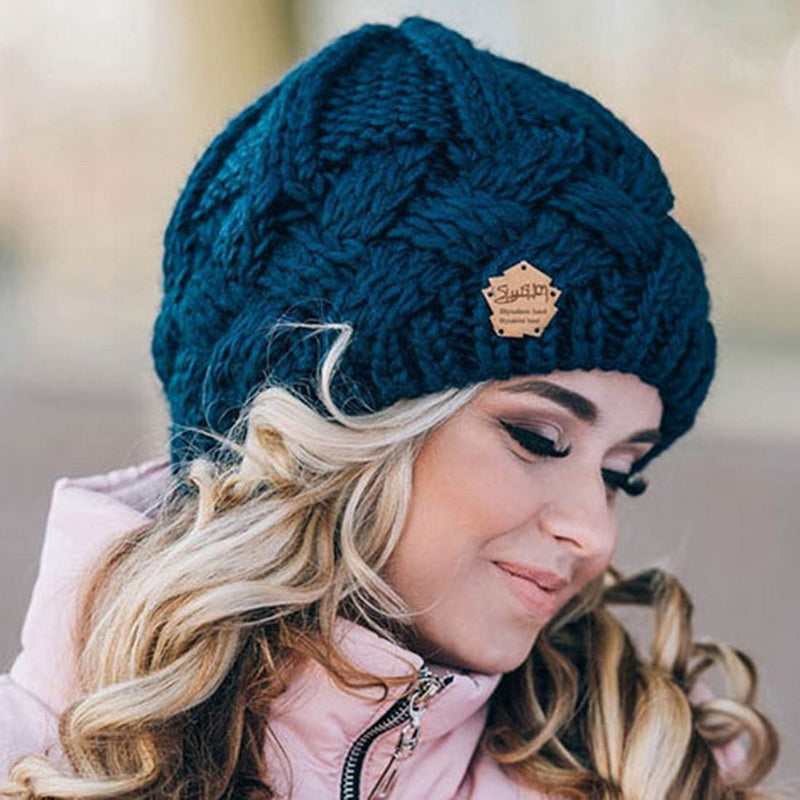 Gebreide beanie - stijlvol dames winterhoed