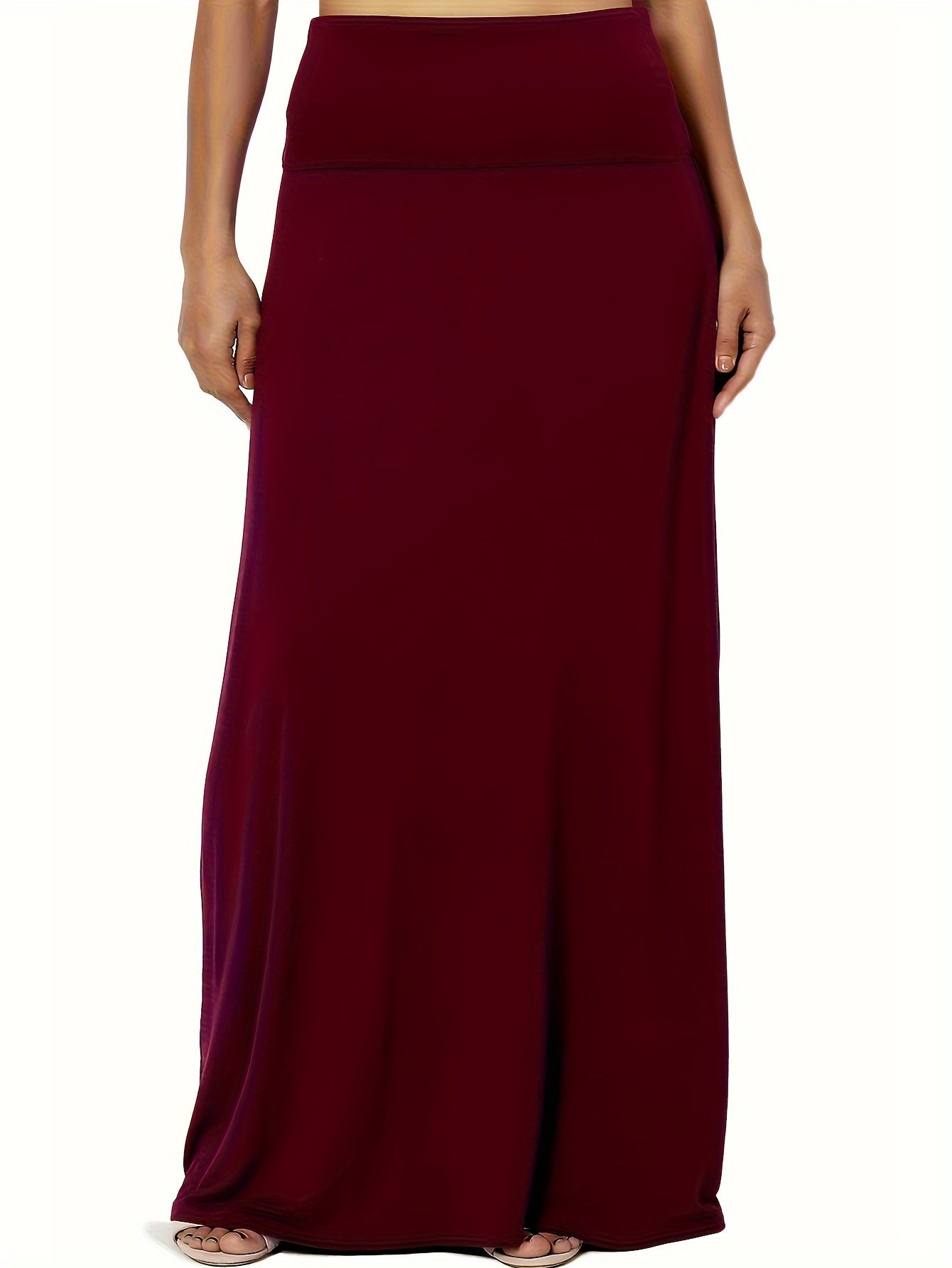 Maxi rok - verfijnde hoge taille dames rok
