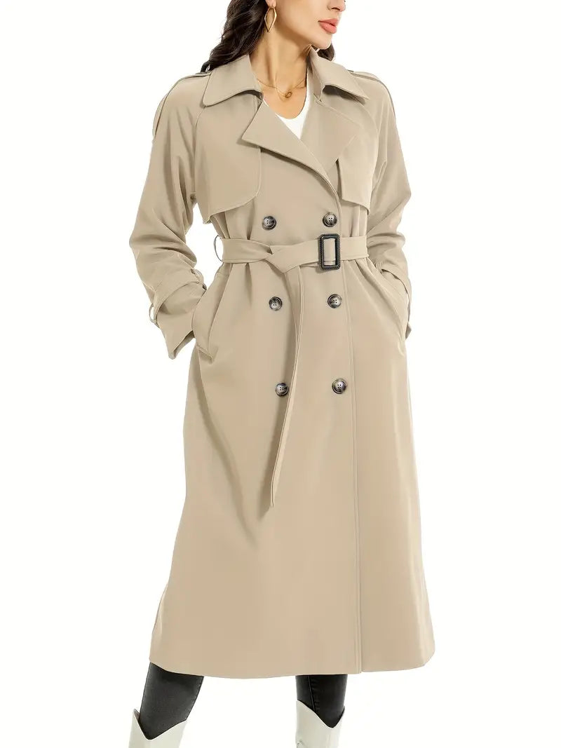 Trenchcoat - klassieke damesouterwear met ceintuur
