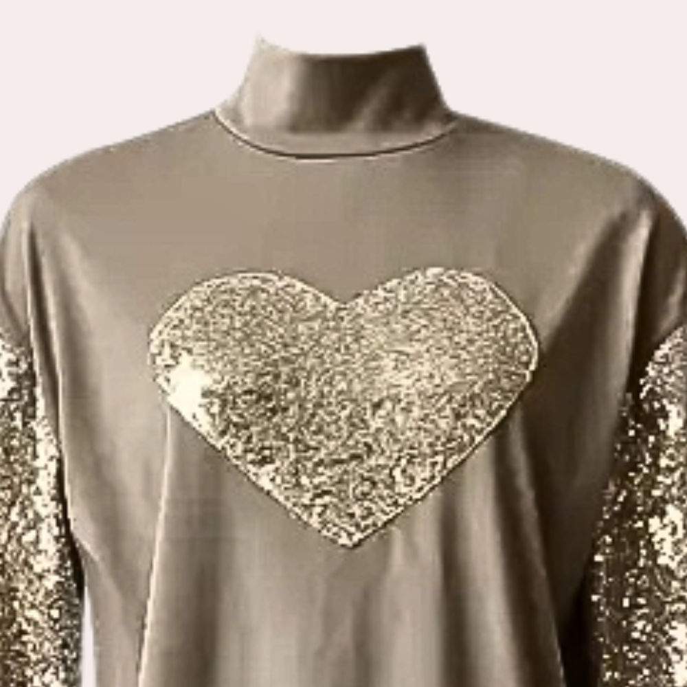 2-delige khaki loungewear set - modieuze dames set