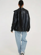 Leren bomberjack - stijlvolle dames ritsoutwear