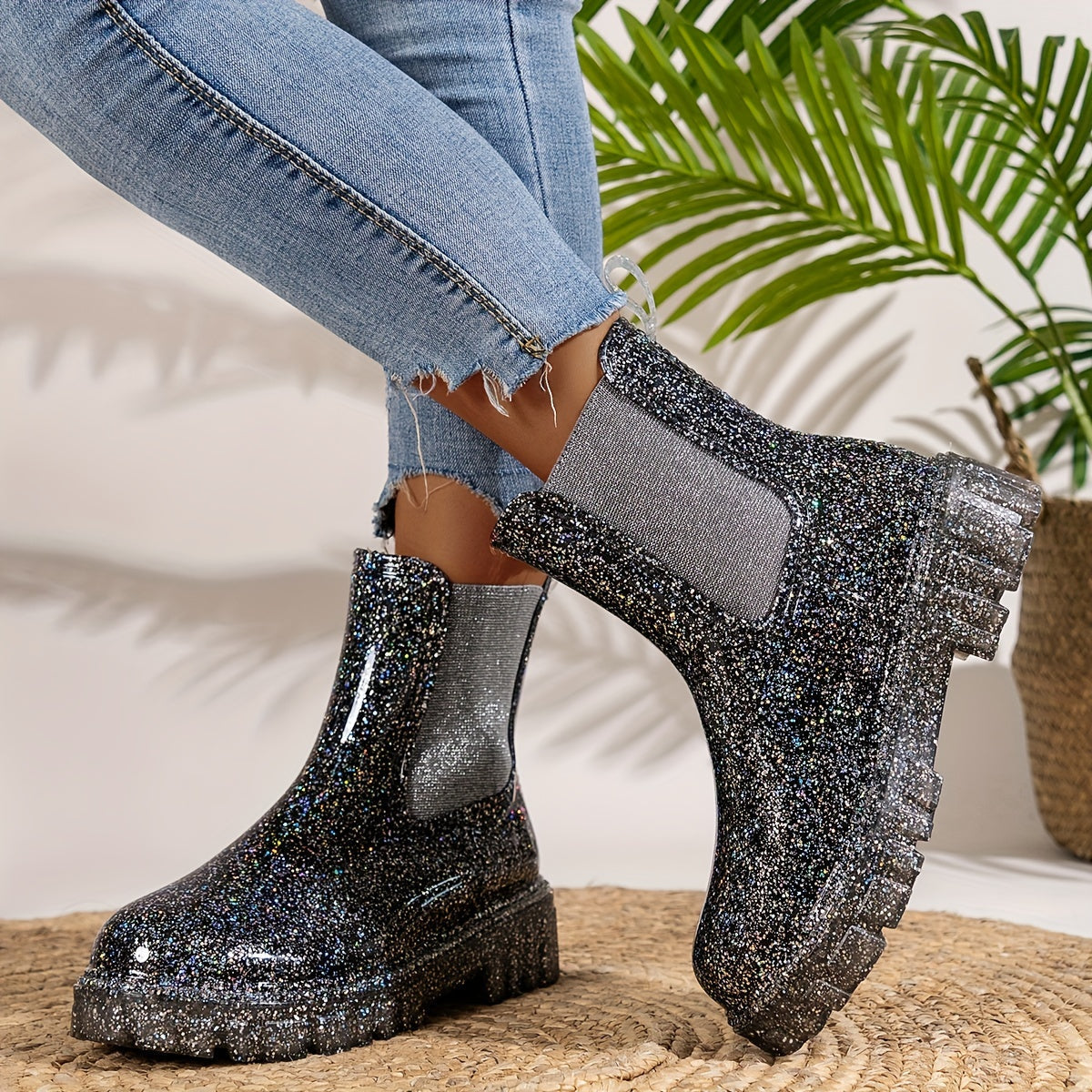 Stijlvolle dames enkellaarzen - trendy chelsea boots