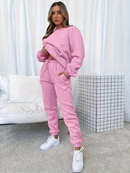 2-delige loungewear set - gezellige dames sweatshirt en joggers