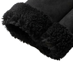 Shearling bikerjack - stijlvolle damesjas van suède - Bakkermode.nl