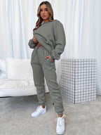 2-delige loungewear set - gezellige dames sweatshirt en joggers
