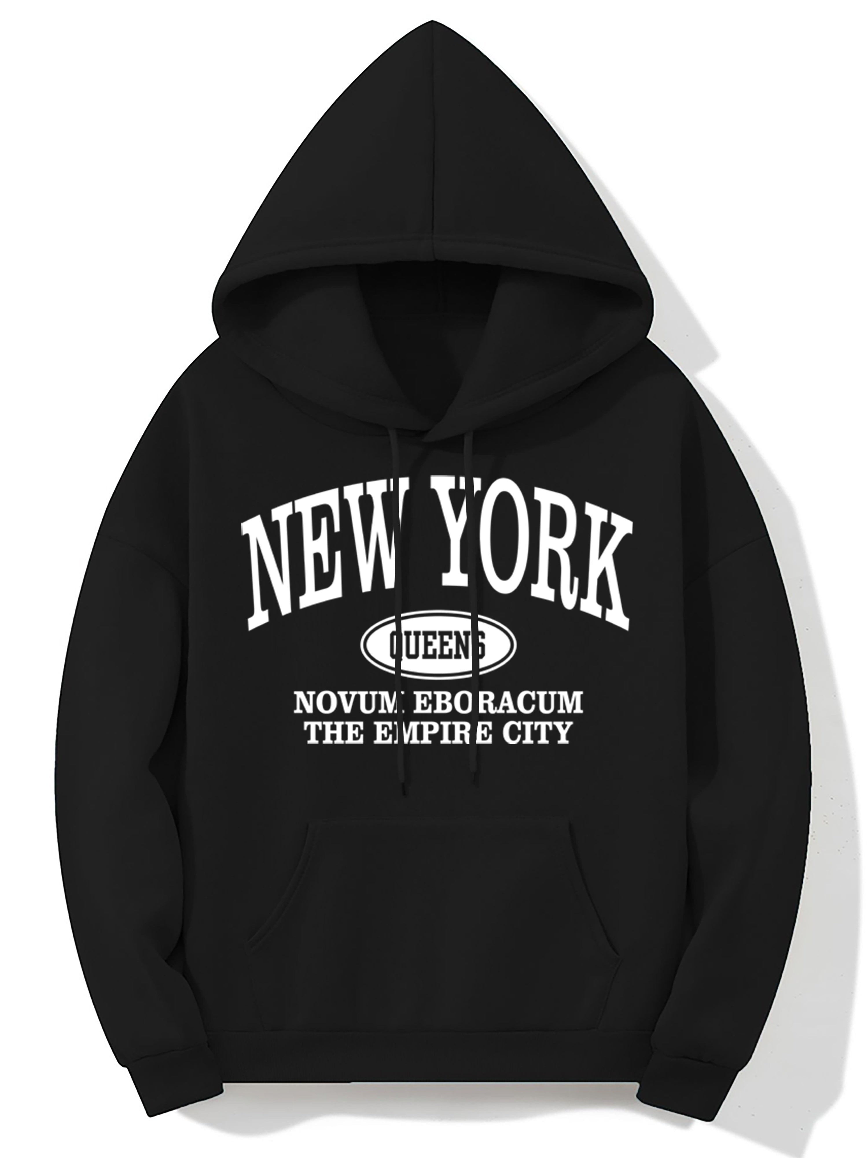 Hoodie met new york opdruk - gezellige dames sweatshirt