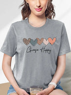 Dames casual t-shirt met knoopdesign voor dagelijkse stijl - zachte katoenen top voor relaxte uitjes