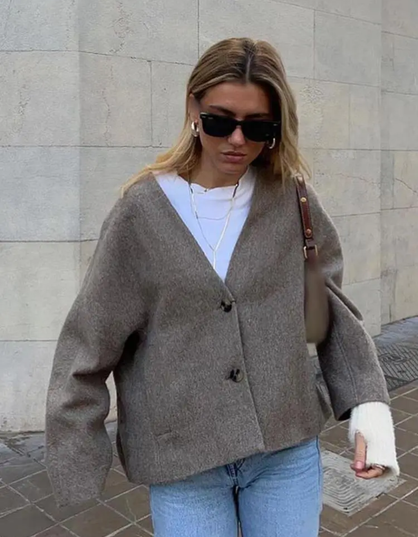 Dames casual oversized cardigan - luchtige knitwear voor dagelijks gebruik