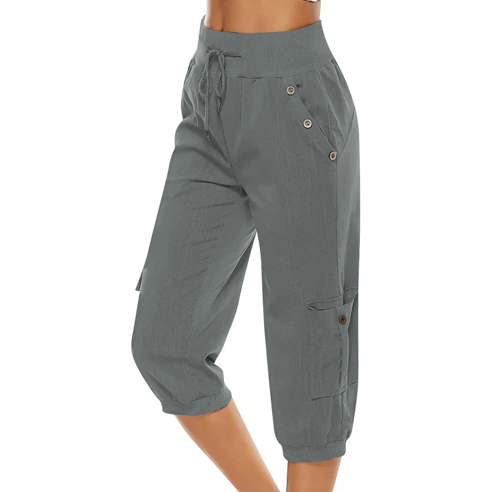 Dames cropped pantalons - moderne en gezellige casual broeken