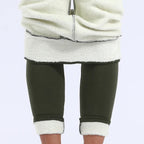 Omkeerbare legging - hoge taille stretch leggings met tweezijdig design - Bakkermode.nl