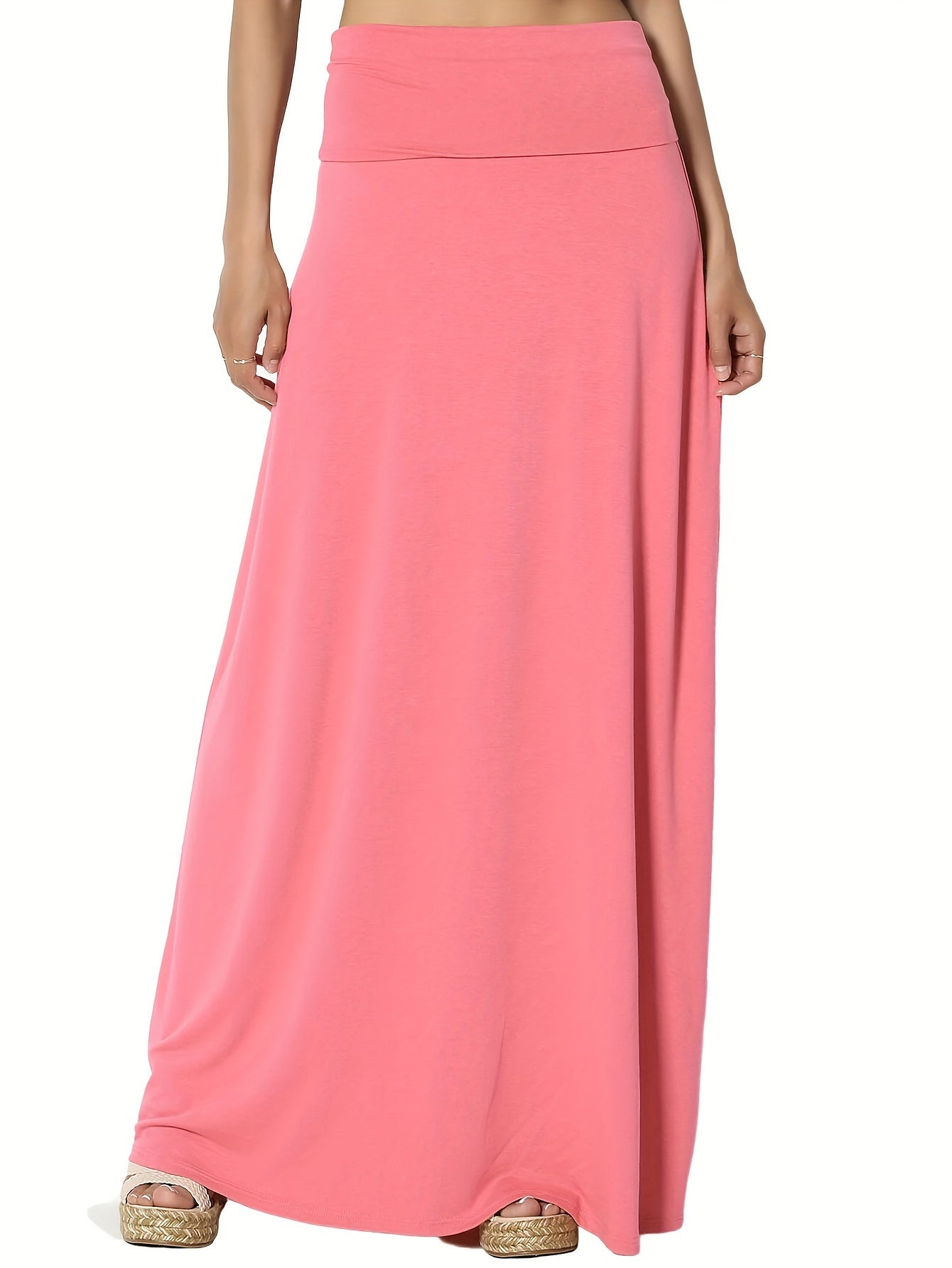 Maxi rok - verfijnde hoge taille dames rok