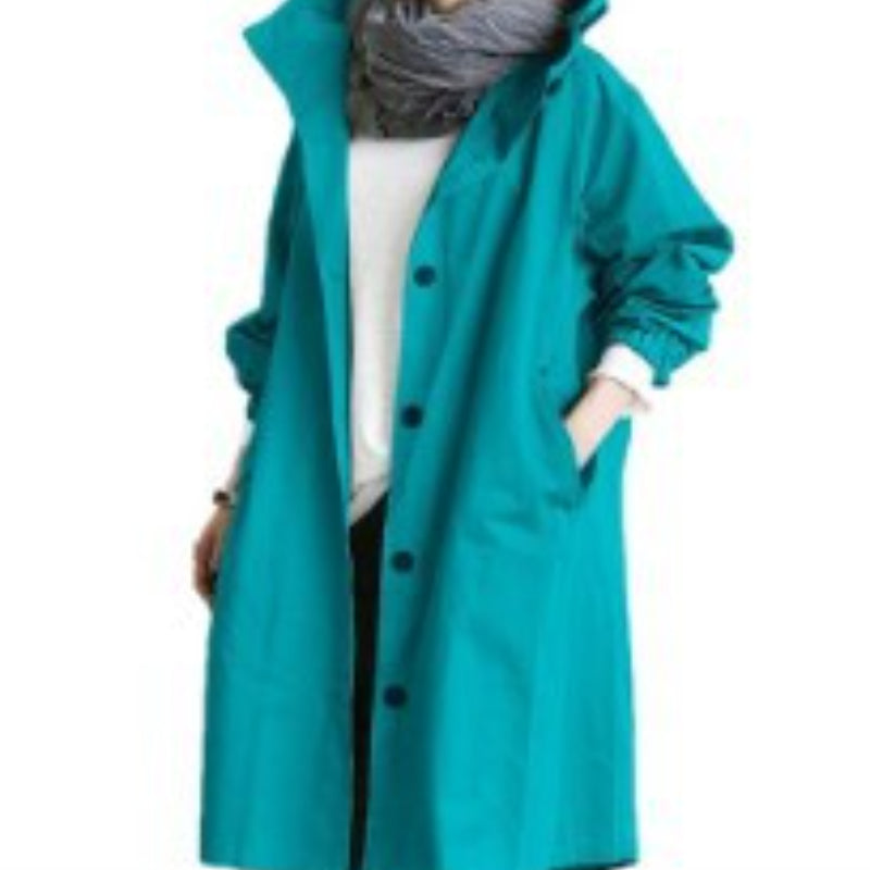 Waterproof trenchcoat - stijlvol lange damesjas